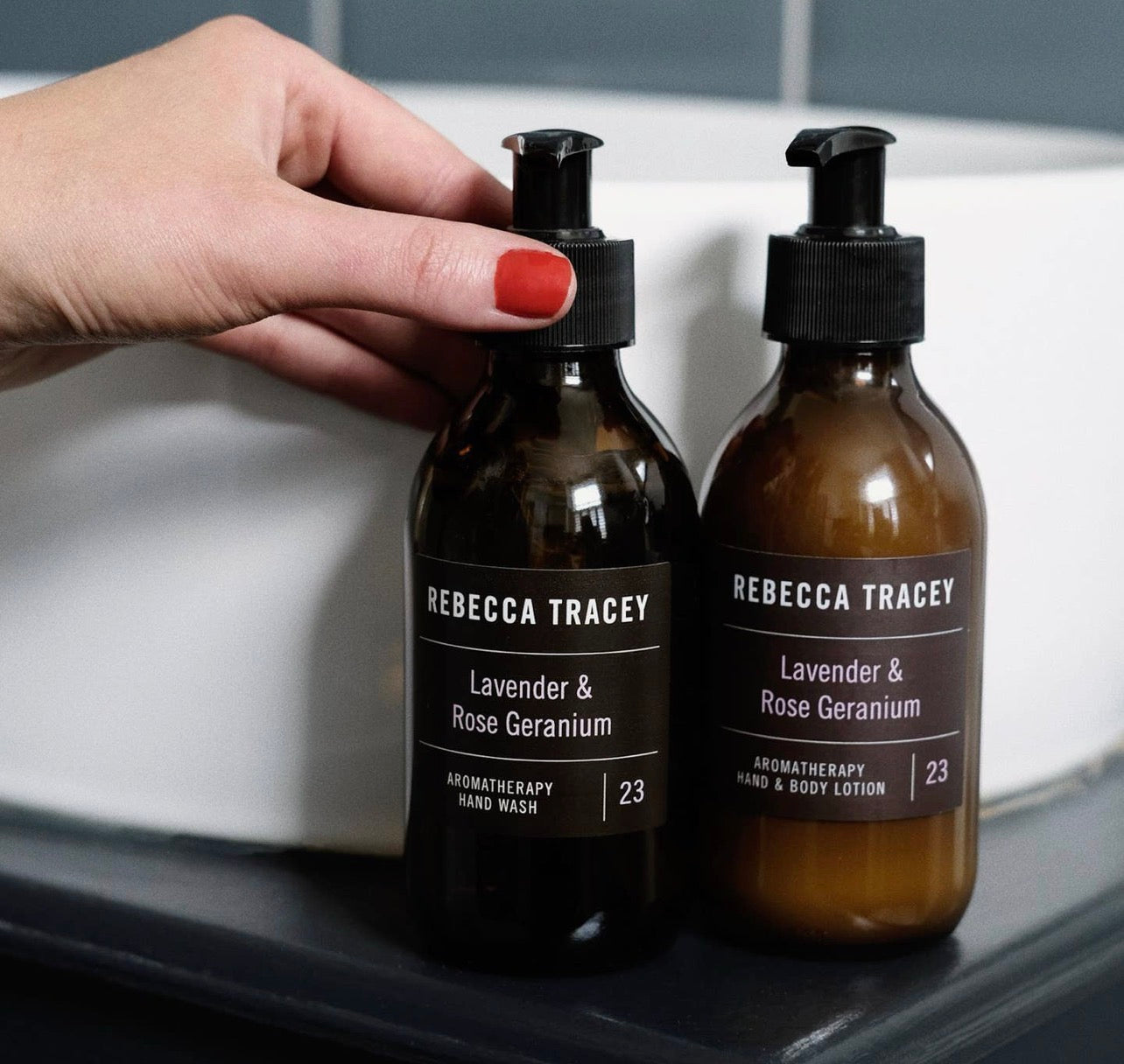 Rebecca Tracey Lavender & Rose Geranium Aromatherapy Hand Wash