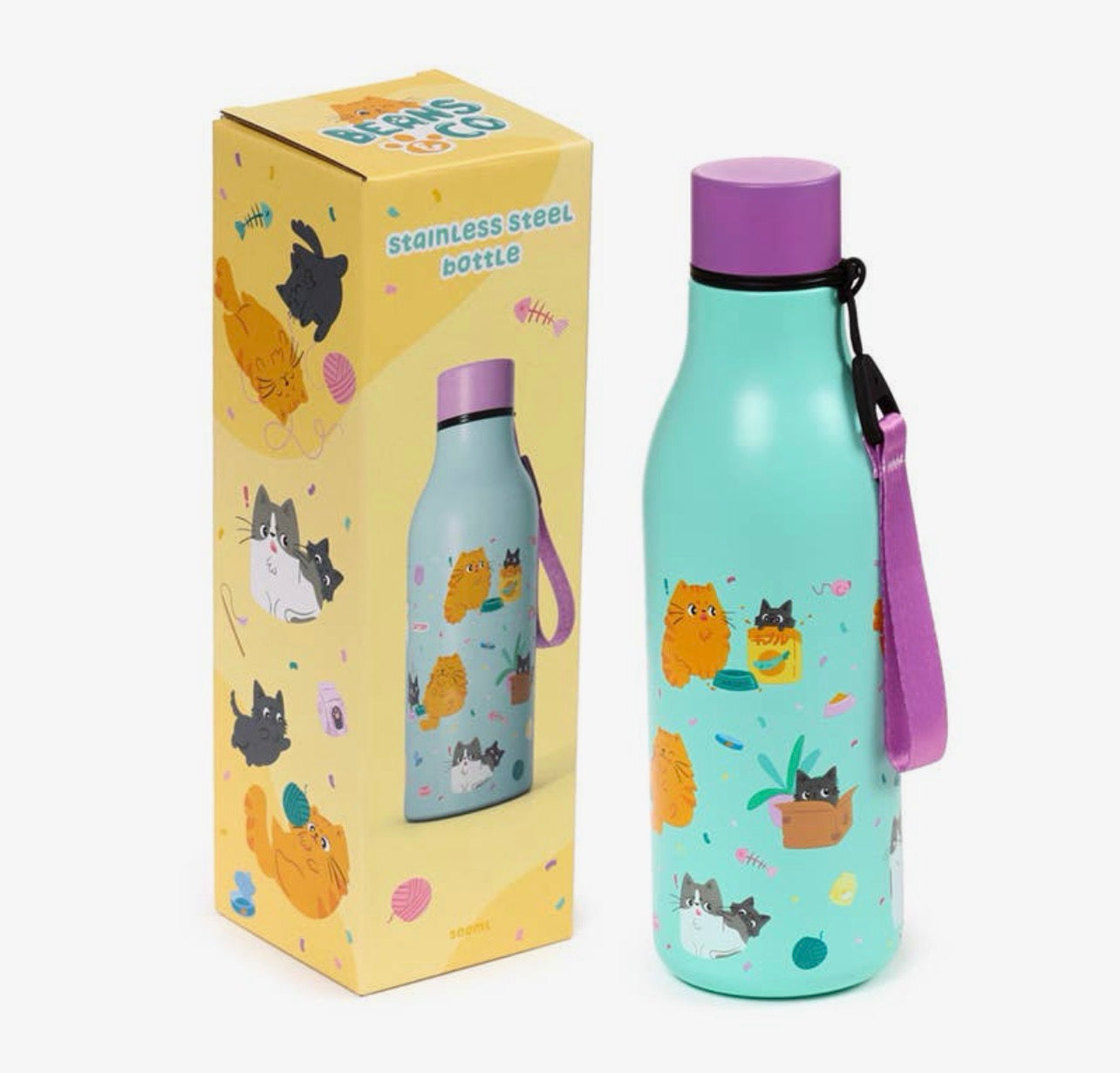 Cats Hot & Cold Drinks Bottle 500ml