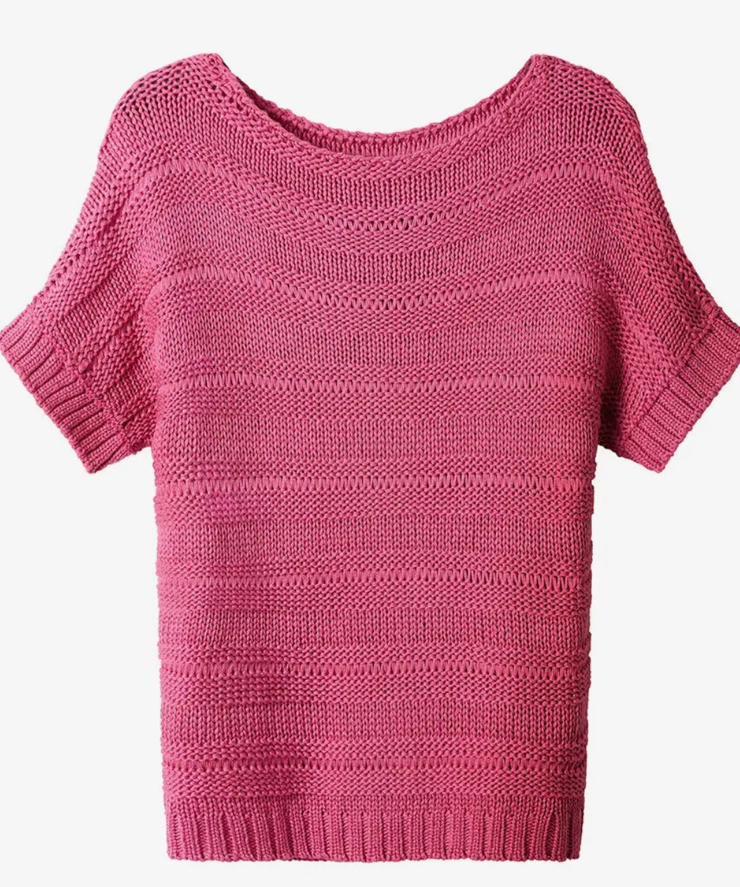 Summer Days Short Sleeve Knit Top