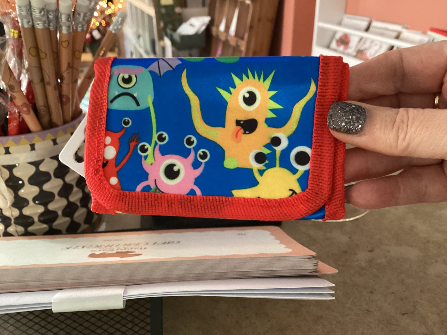 Print Wallet (Space and Monster)