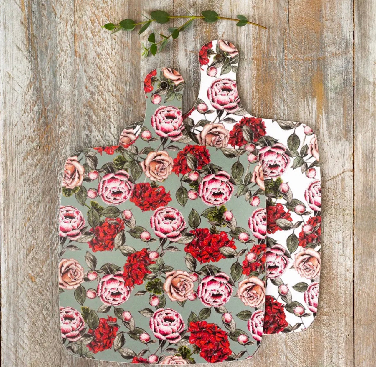 Toasted Crumpet In Full Bloom Large Double-Sided Chopping Board