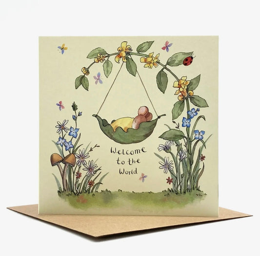 Mouse New Baby - Card