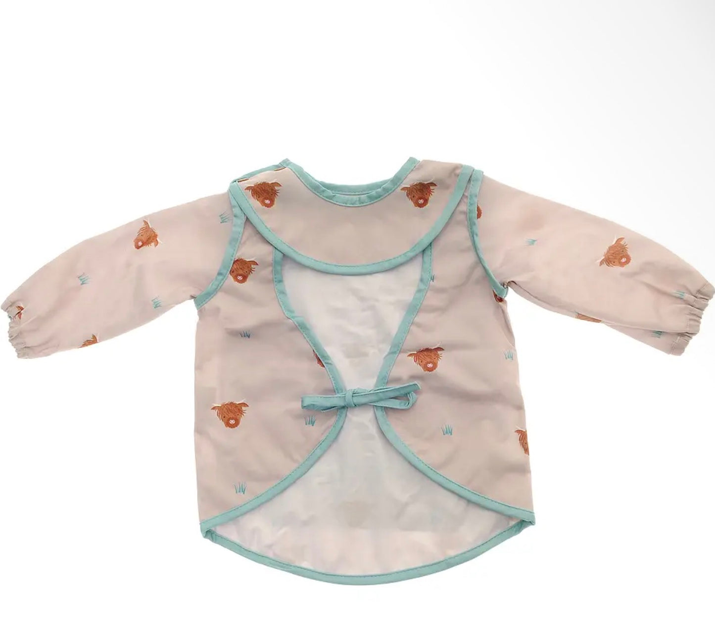 Highland Cow Coverall Bib