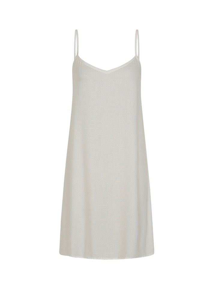 Simple Layering Cotton Slip - Ivory