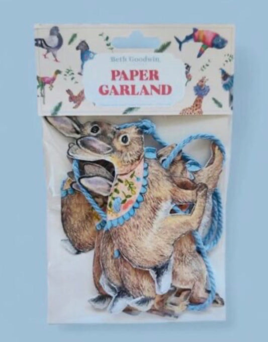 Easter Bunny Paper Garland - Beth Goodwin