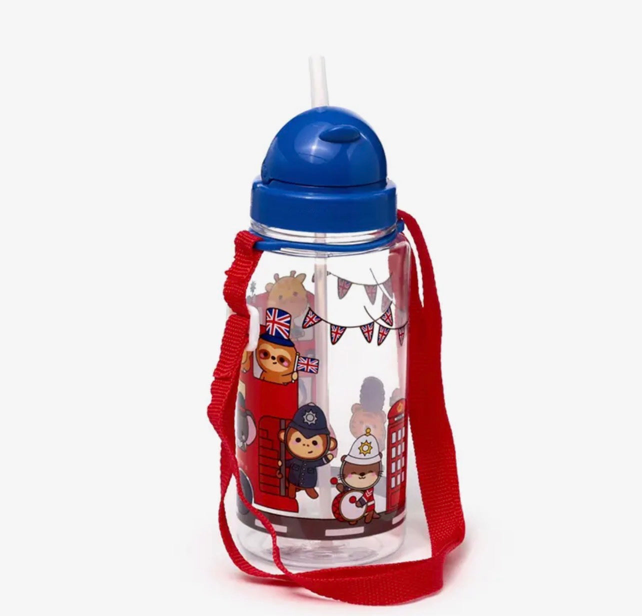 Children’s Bus & Animals Shatterproof Water Bottle 450ml