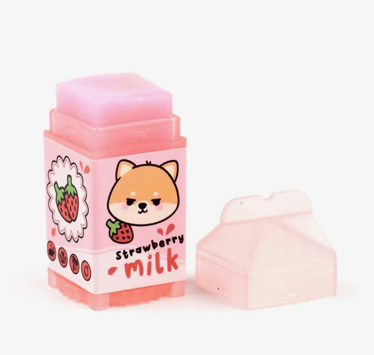 Adoramals Milk Carton Lip Balm | Cute Pocket Lip Balm