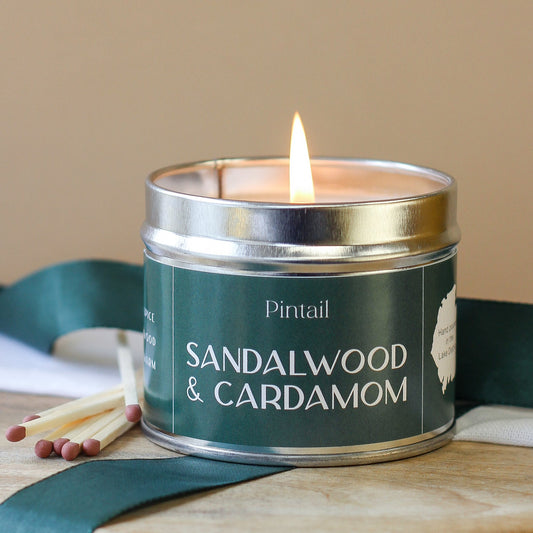 Pintail Sandalwood & Cardamom candle