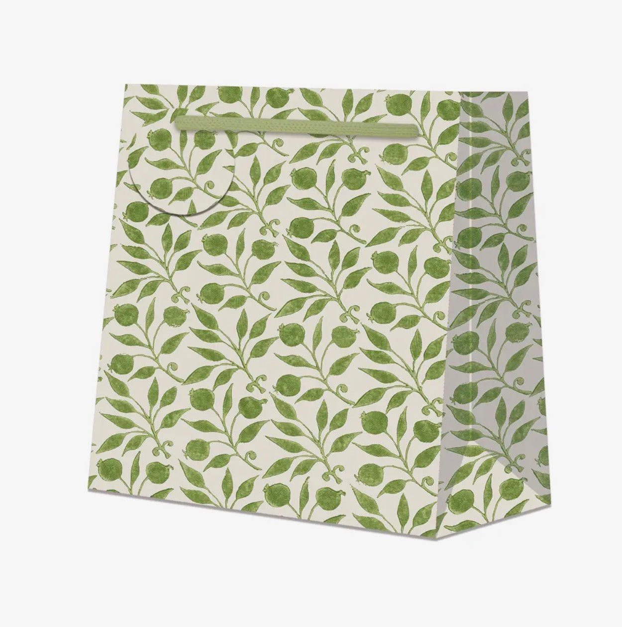 WIlliam Morris Green Small Gift Bag