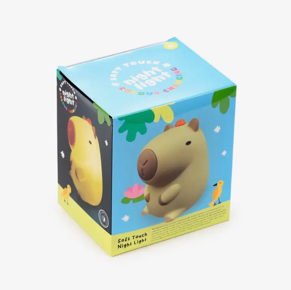 Capybara LED Colour Changing Night Light – USB Rechargeable