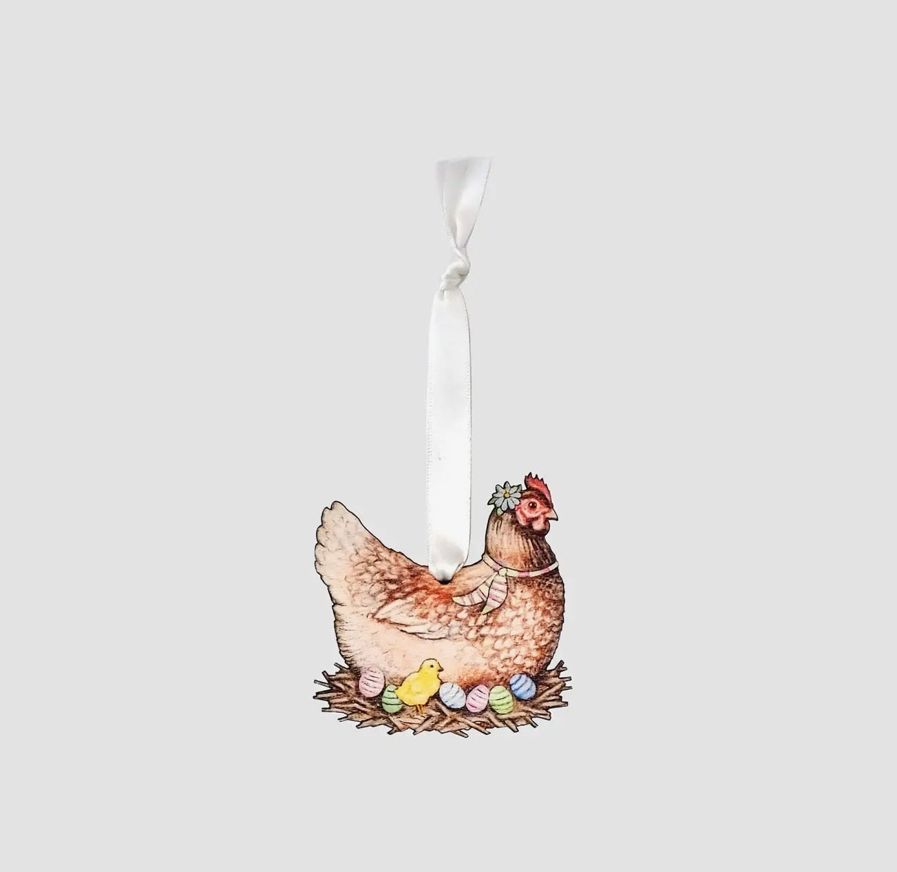 Hanging Chicken Easter Decoration