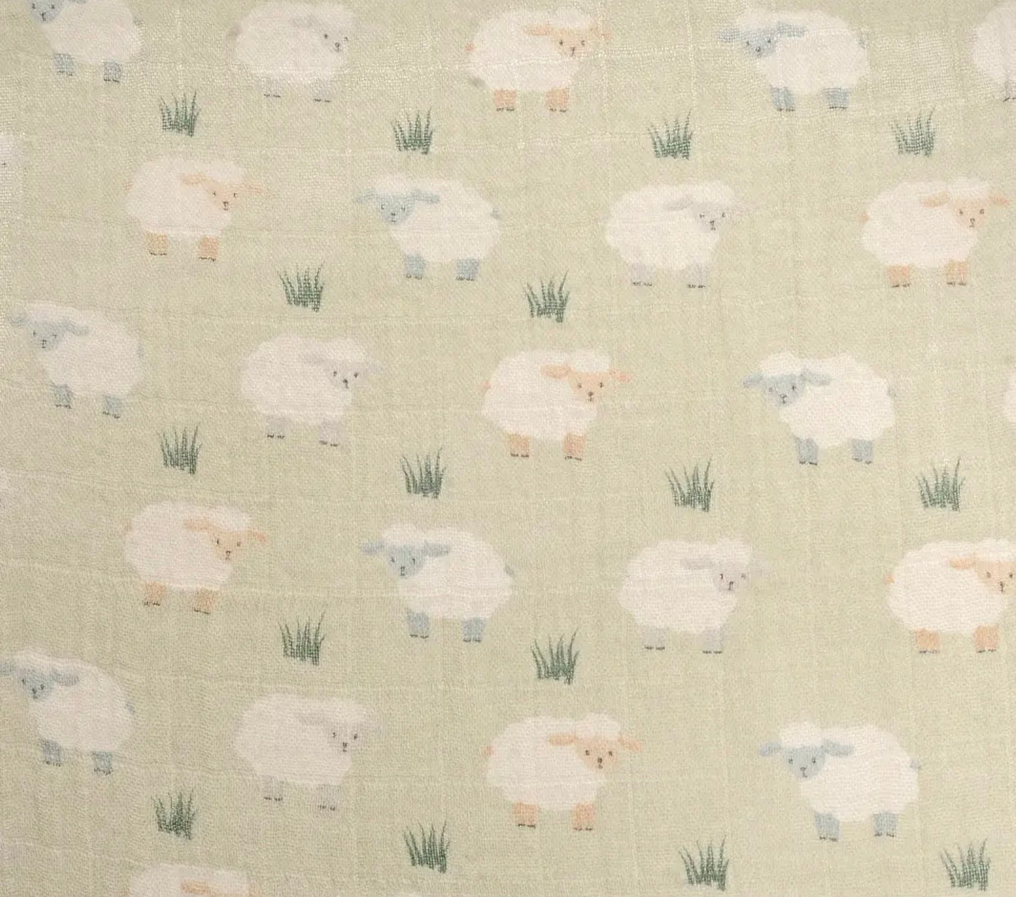 Baby Muslin Square- Pack of 3 Farm design