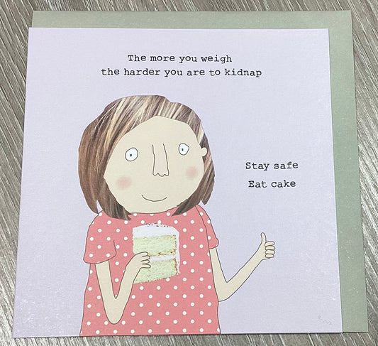 Stay safe - Birthday card