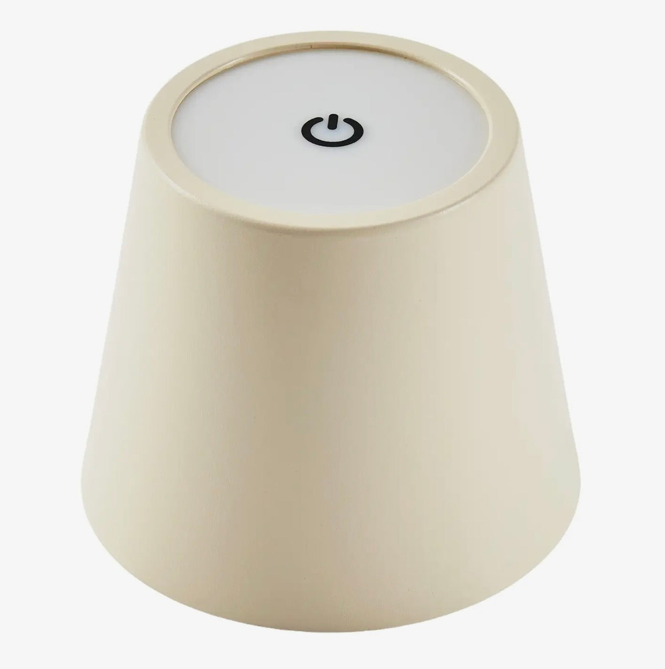 CREAM Cordless LED Table Lamp with bottle stopper