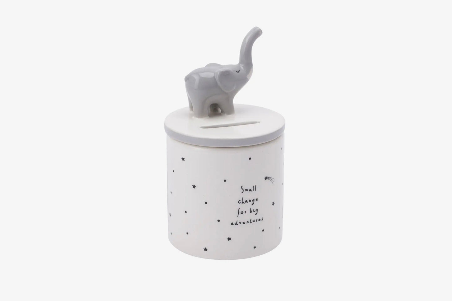 Ceramic Elephant Money Box
