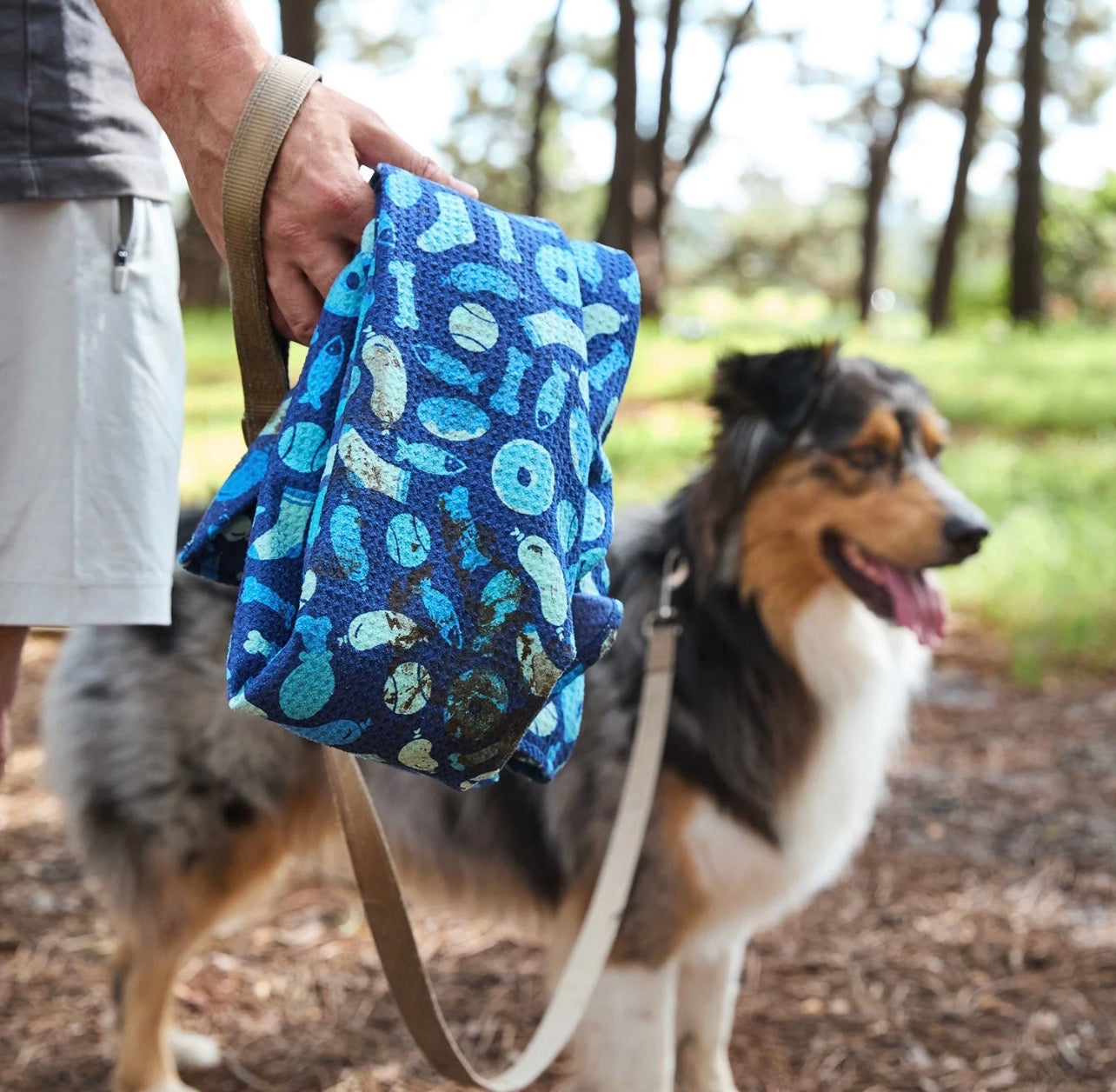 Dock & Bay Dog Towel - a dogs dinner
