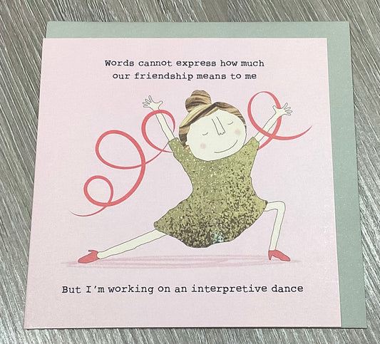 Friendship dance - Birthday card