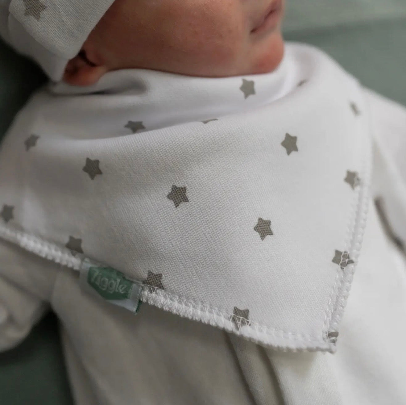 Grey Star - Bandana Dribble Bibs