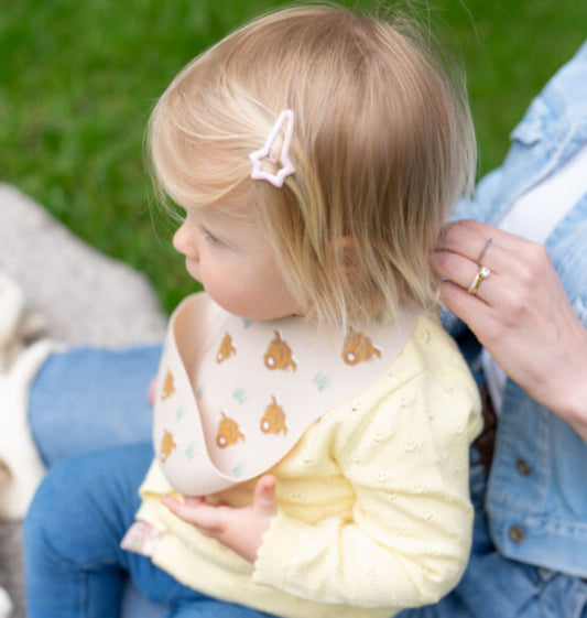 Hedgehog Silicone Catch Bib - Baby