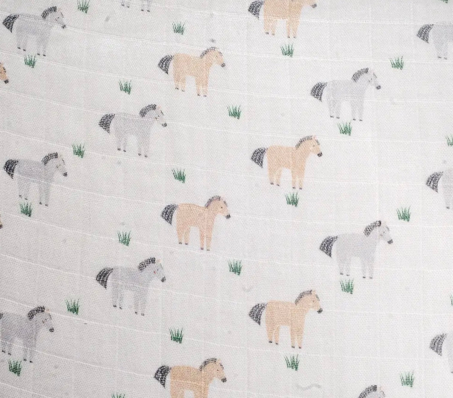 Baby Muslin Square- Pack of 3 Farm design