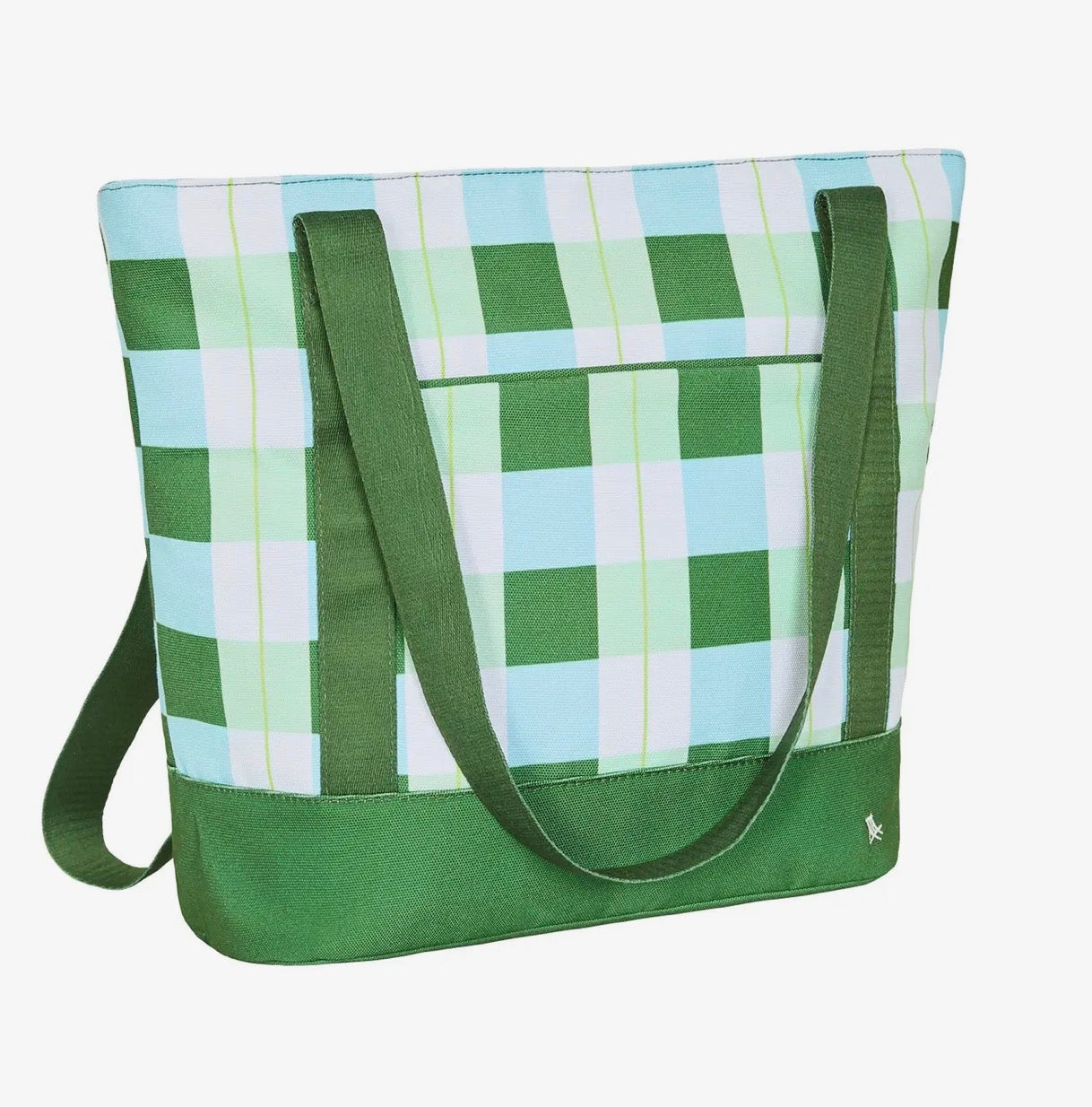 Dock & Bay Green Check Cool Bag