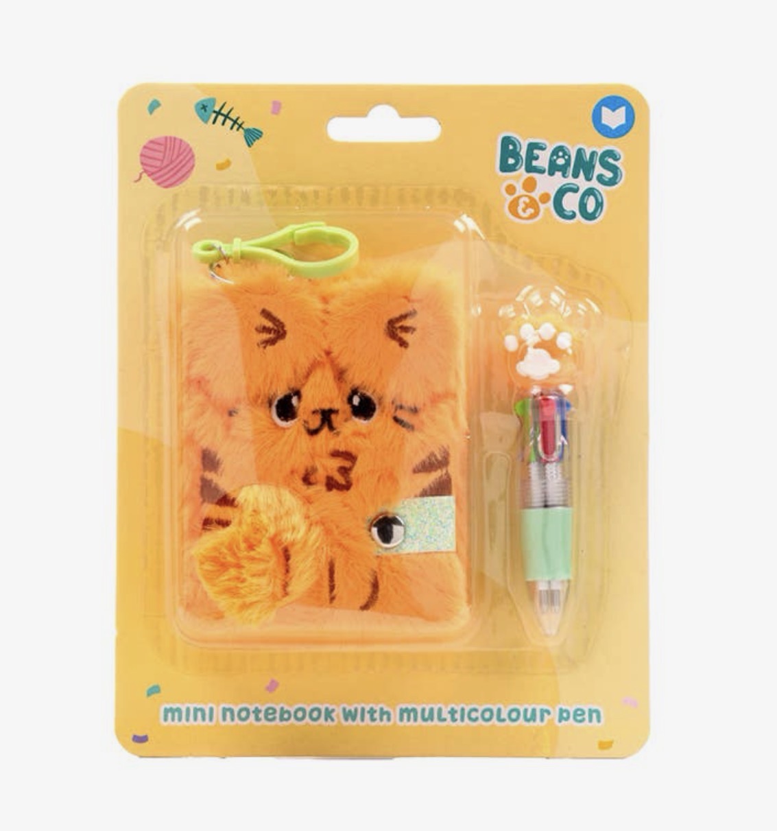 Cat A7 Notebook with Multi-Colour Pen