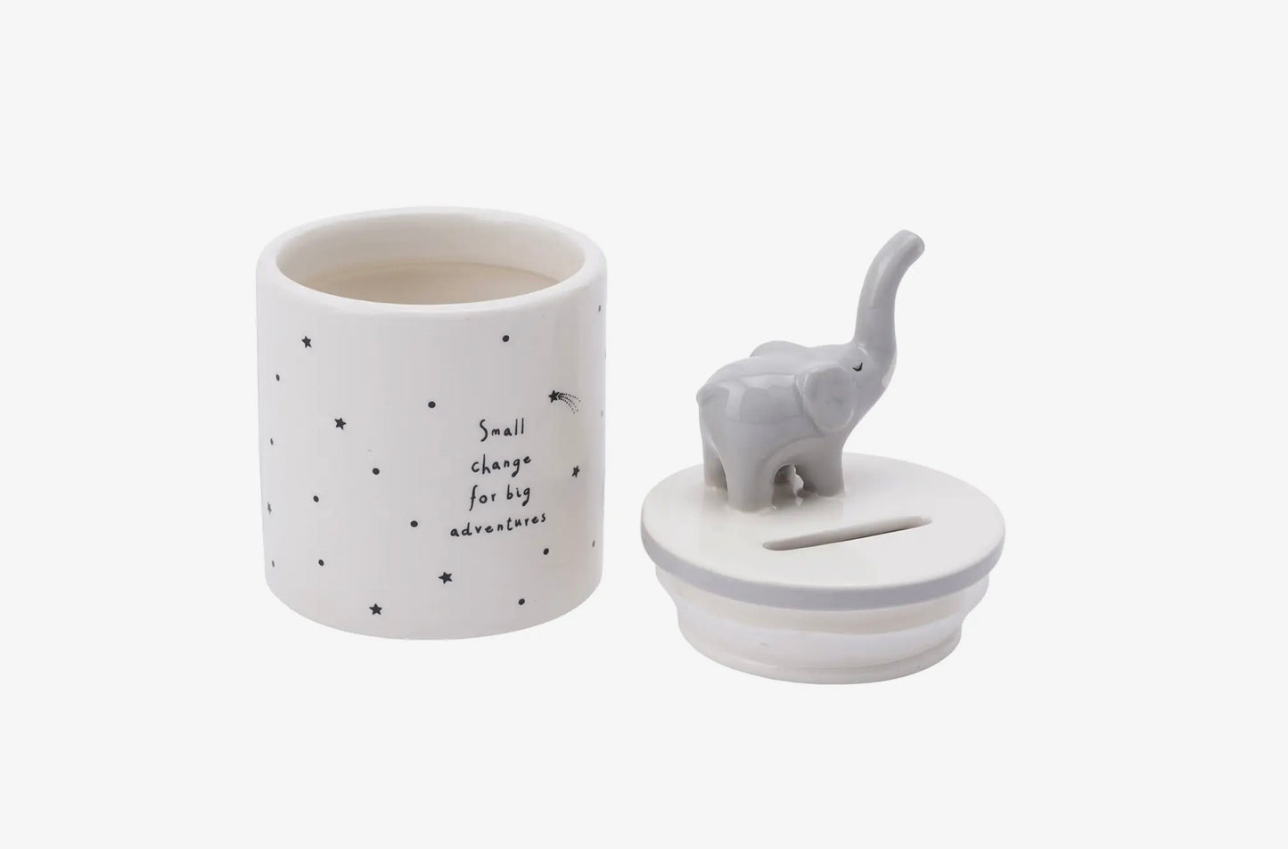 Ceramic Elephant Money Box