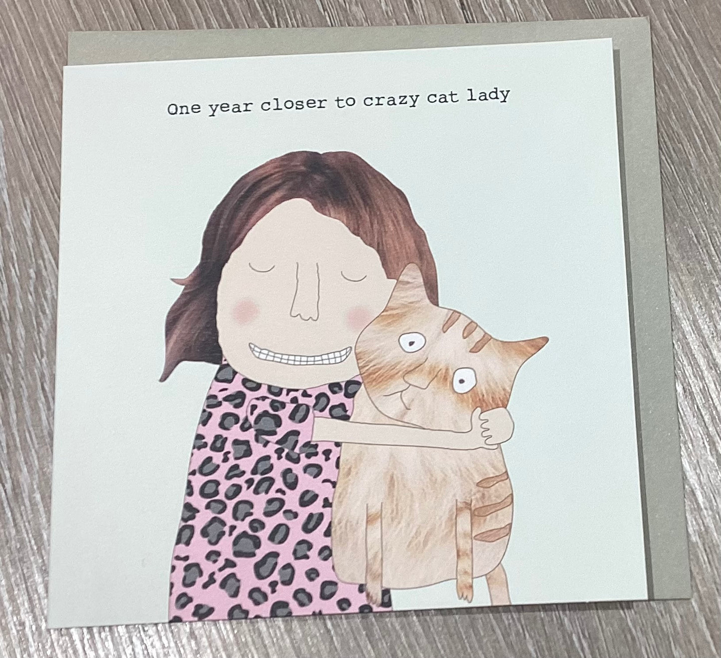Cat lady - Card