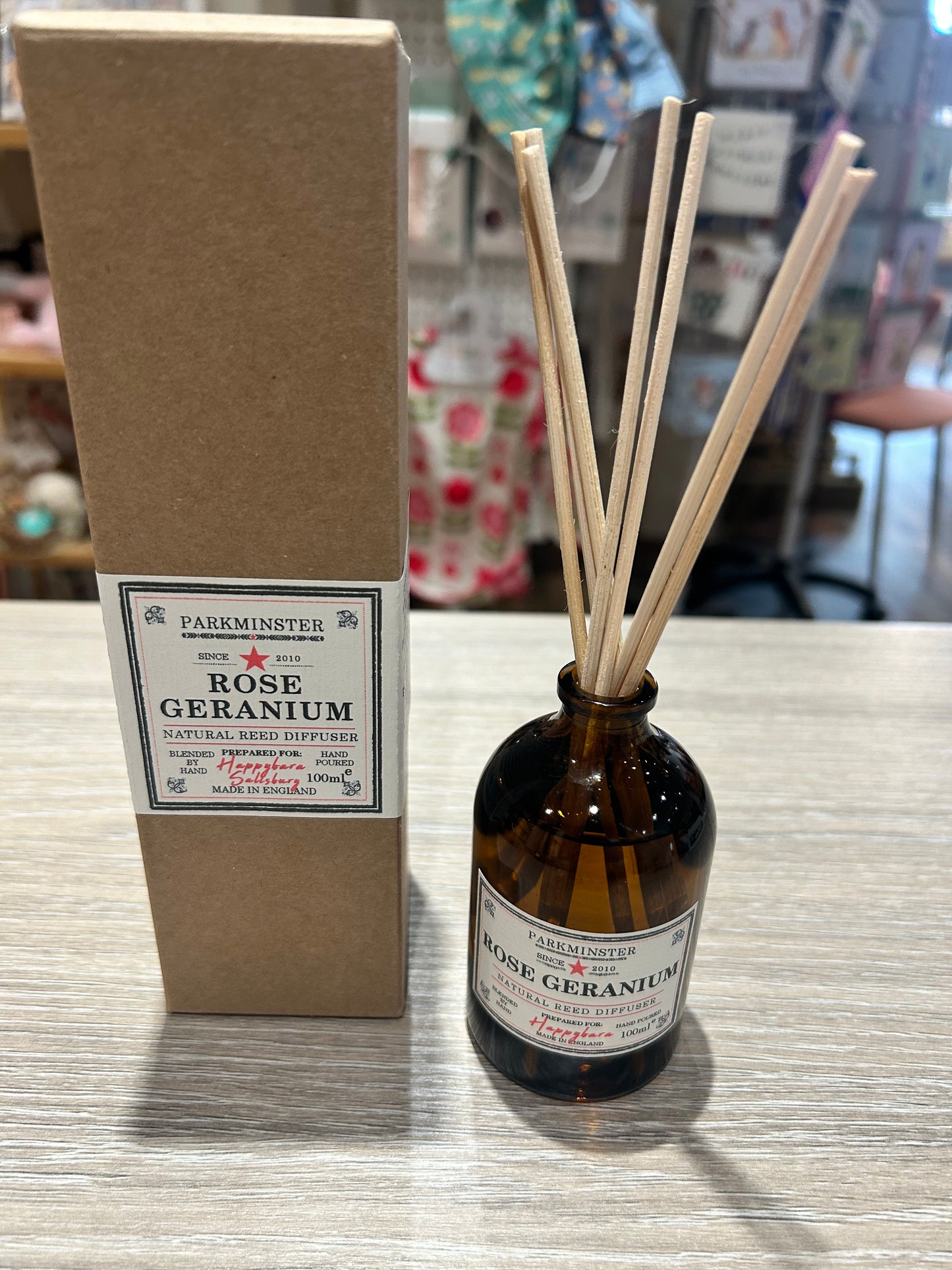 Parkminster Room Diffuser- Rose & Getanium
