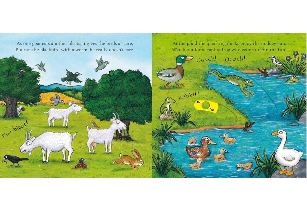 On The Farm - Push, Pull, Slide Book