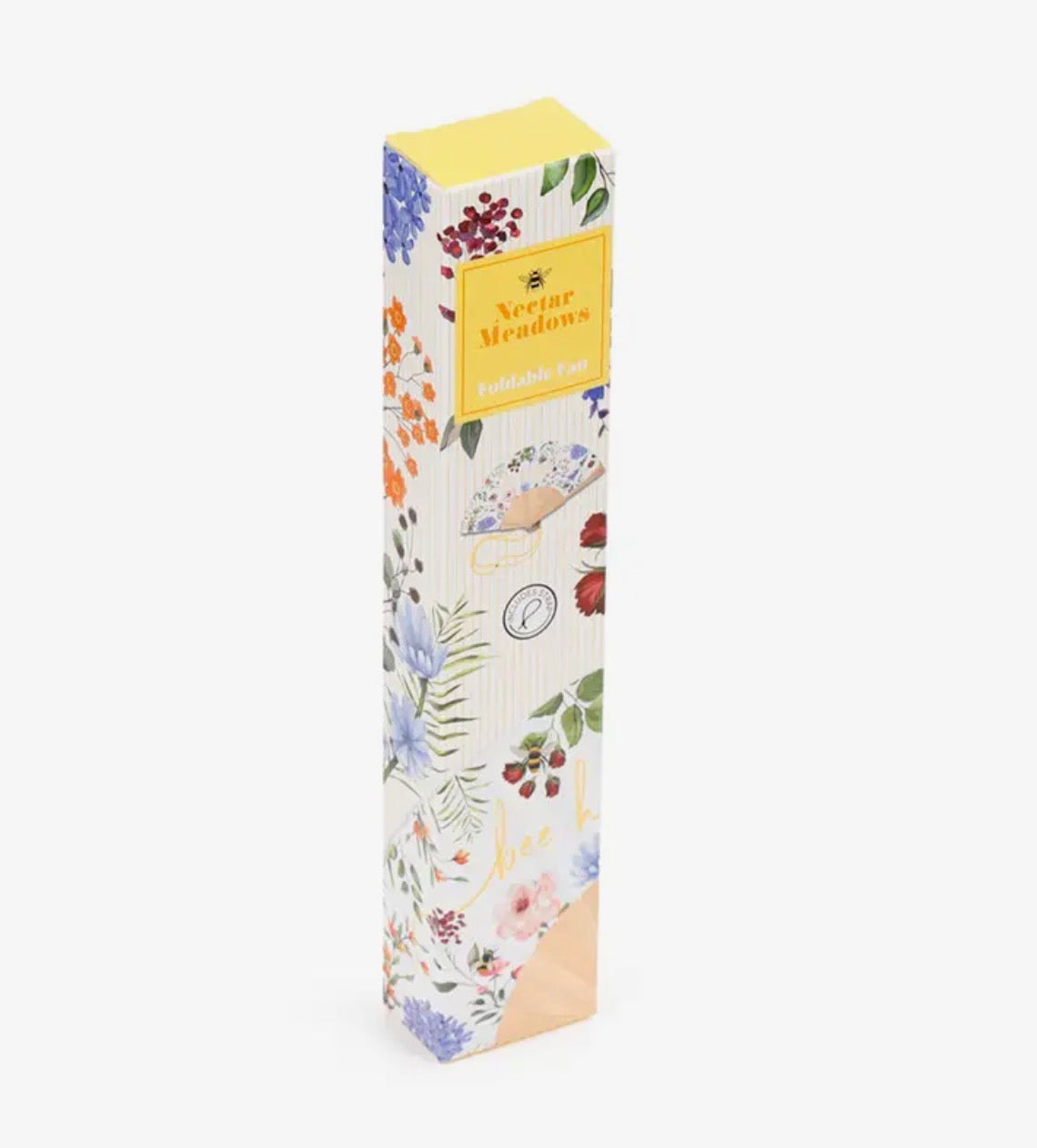 Flower Meadows Folding Hand Fan
