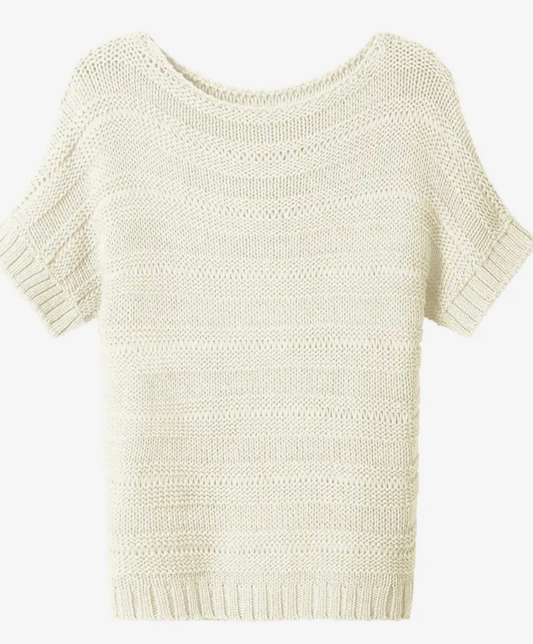 Summer Days Short Sleeve Knit Top
