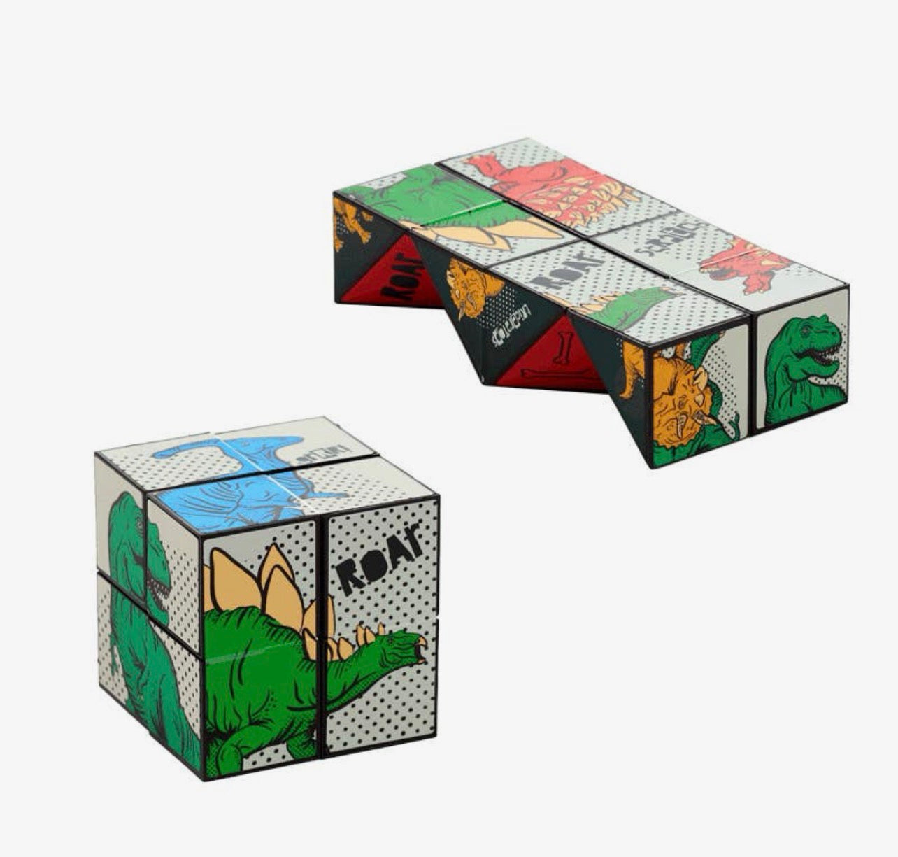 Dinosaur Puzzle Cube Toy