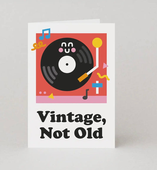 Vintage Not Old Card