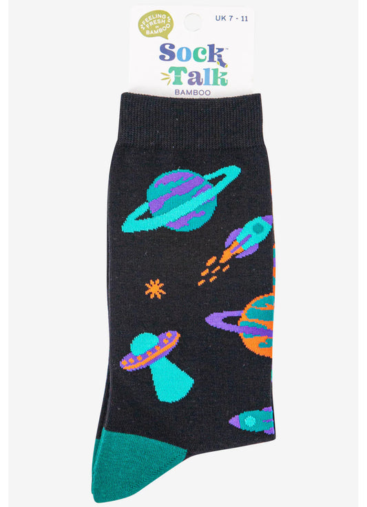 Men’s Bamboo Planet Socks - Breathable, Soft, Made in Uk