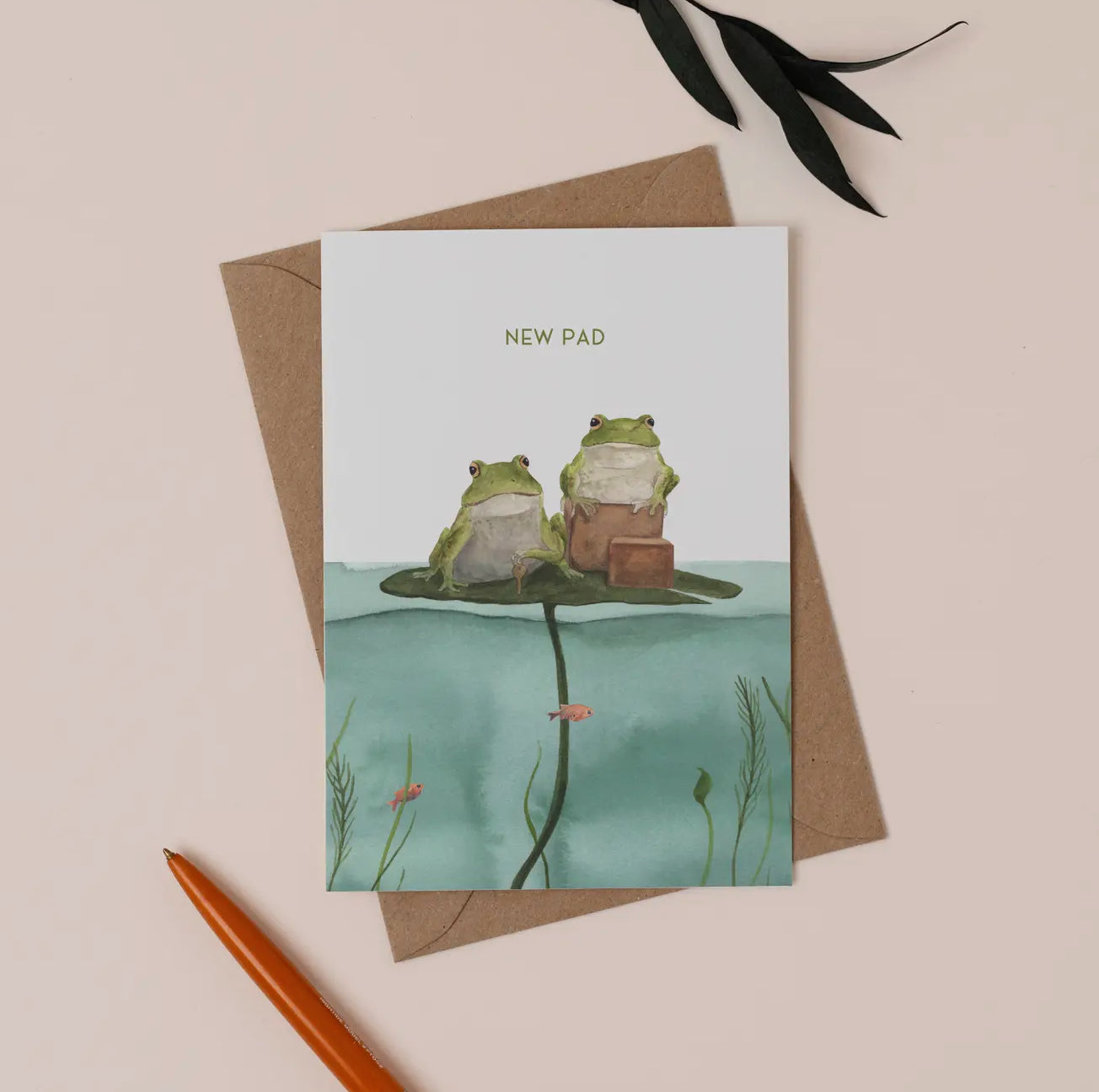 New Pad - New Home Card