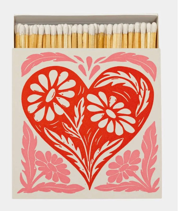 Botanical Heart Long Matches