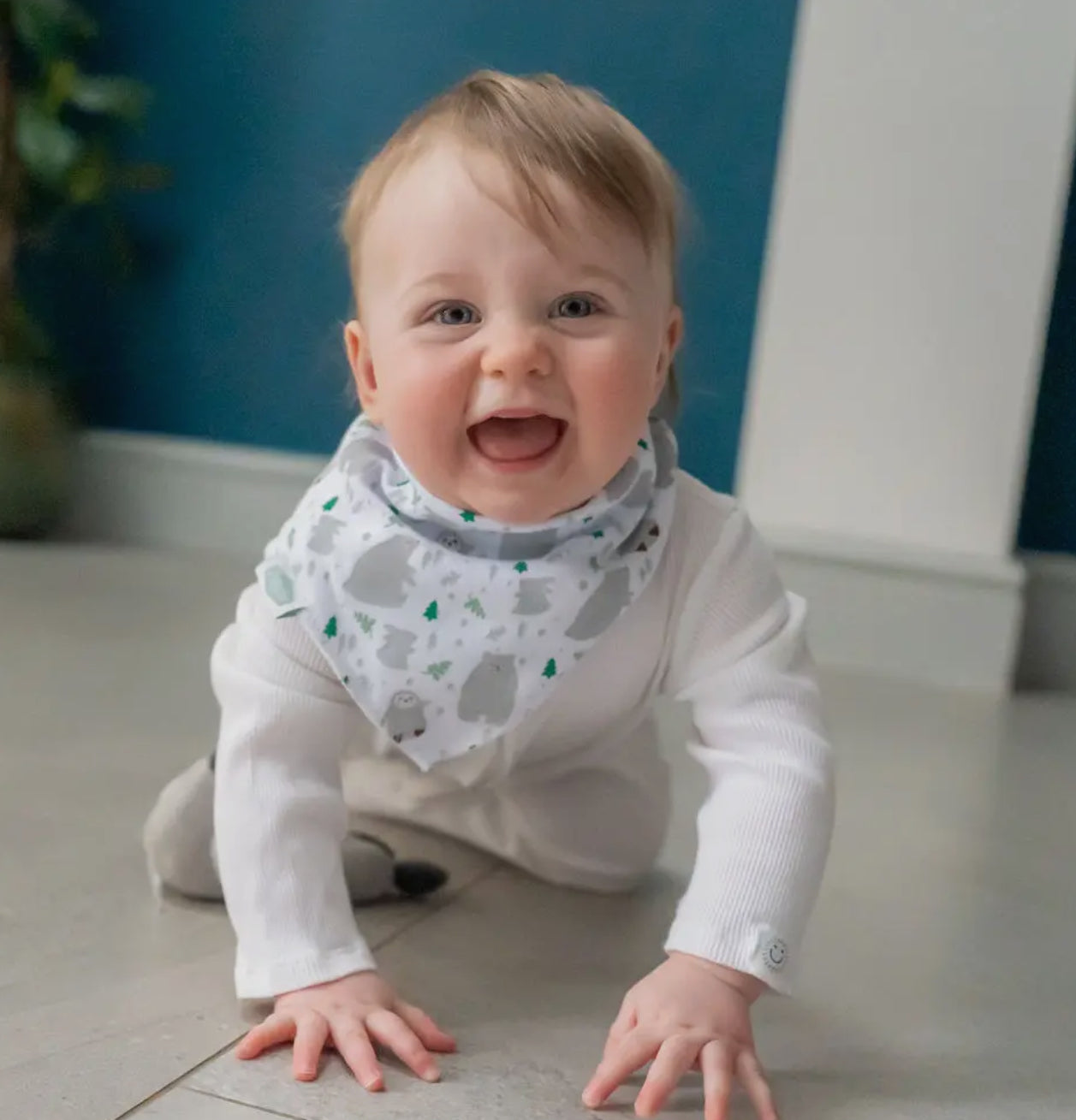 Winter Animals Bib