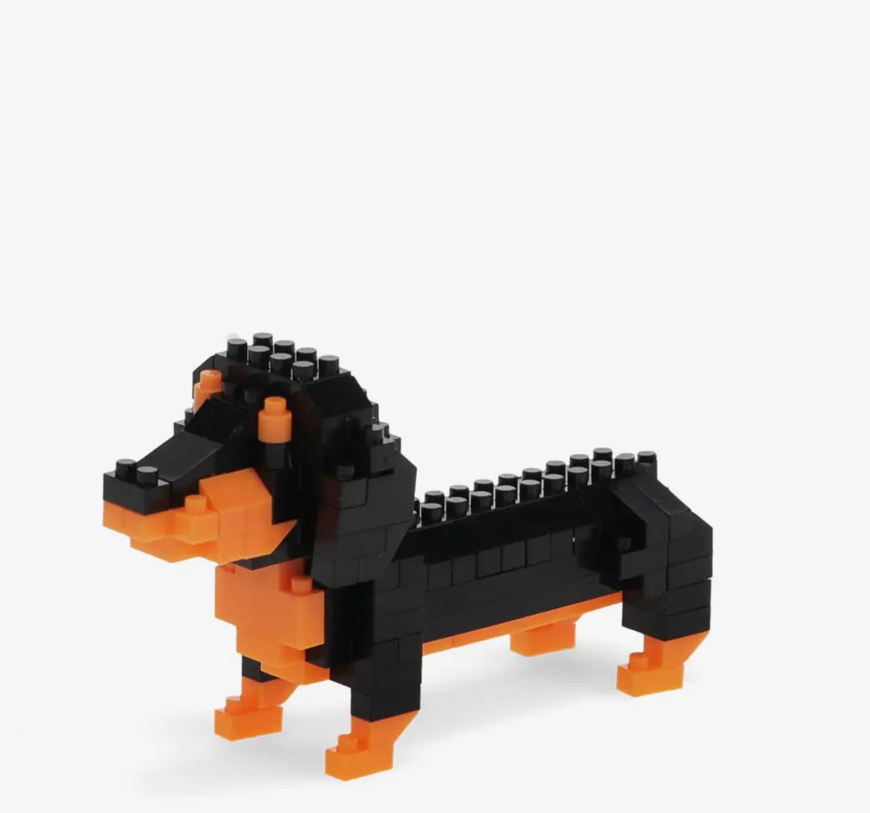 Build your own Sausage Dog - Dog model brick kit
