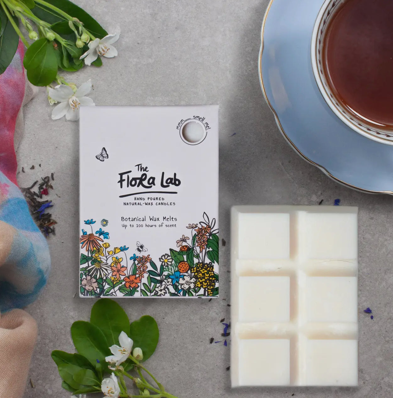 Flora Lab Botanical Soy Wax Melts - Hand Made in UK