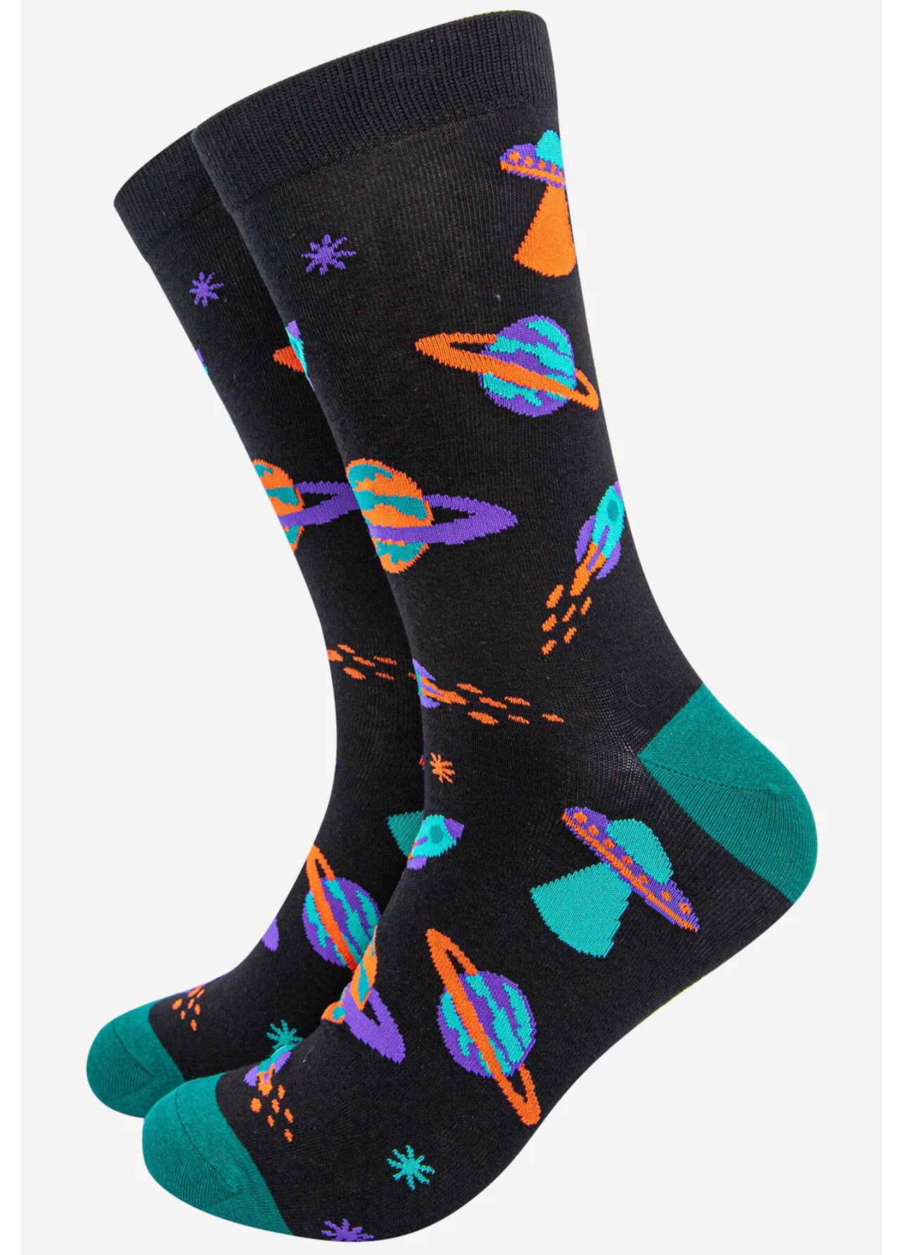 Men’s Bamboo Planet Socks - Breathable, Soft, Made in Uk