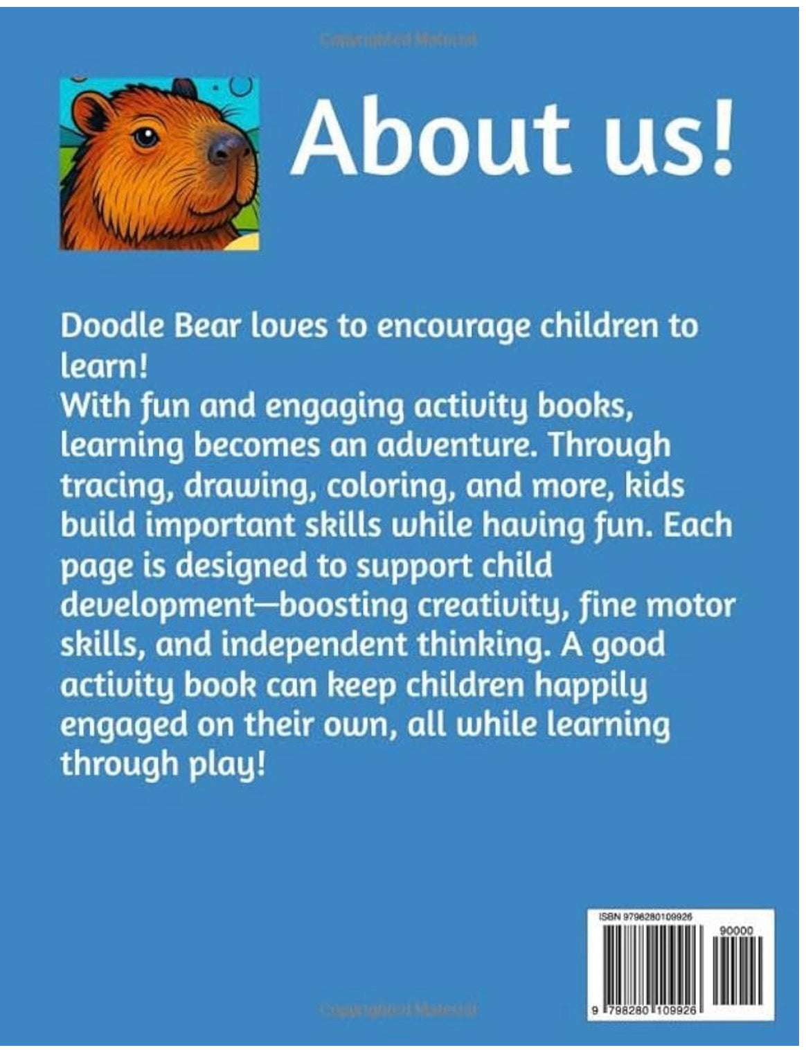 Cappybara Activity Book