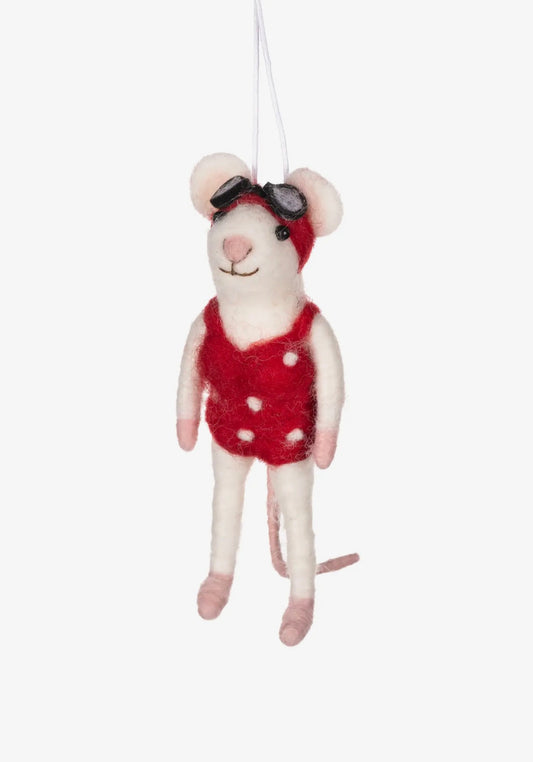 Wild Swimmer Felt Mouse
