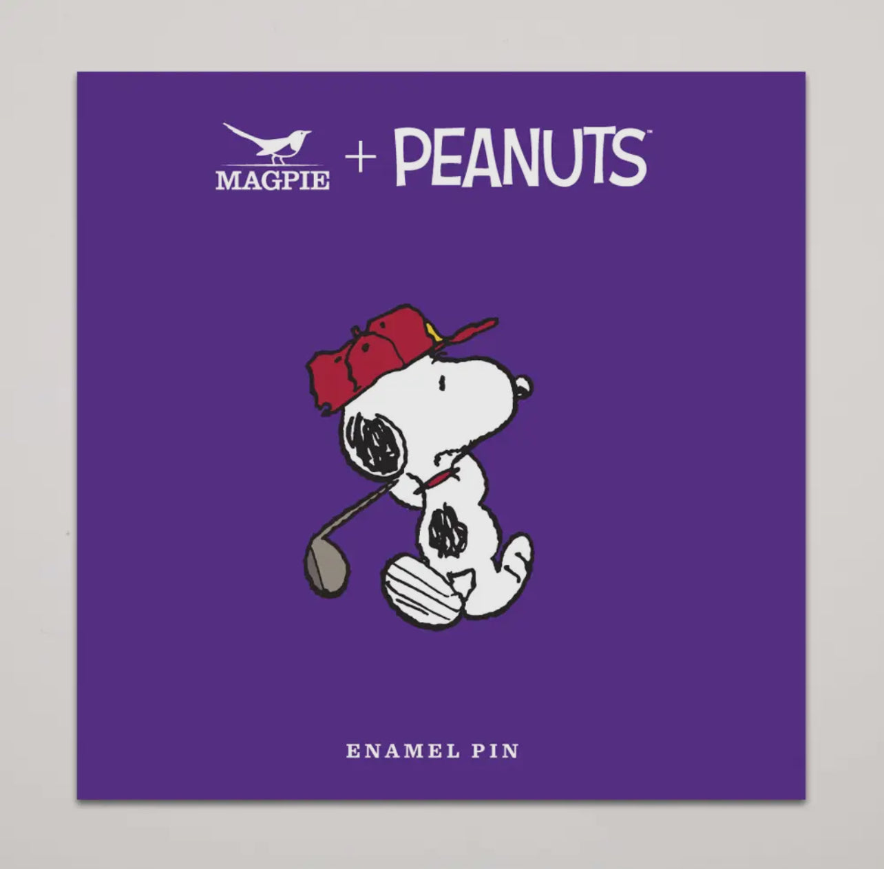 Snoopy Badge - Enamel Pin Badges Featuring Official Snoopy Designs