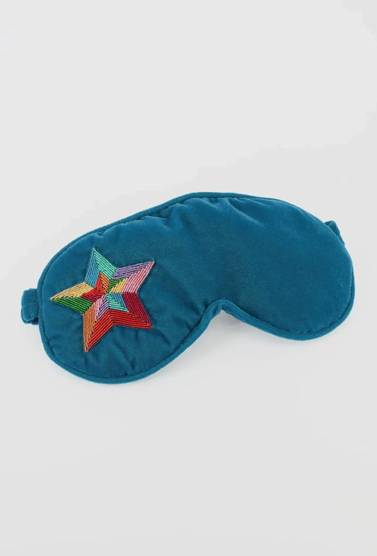 My Doris Velvet Star eye mask - with own velvet gift bag